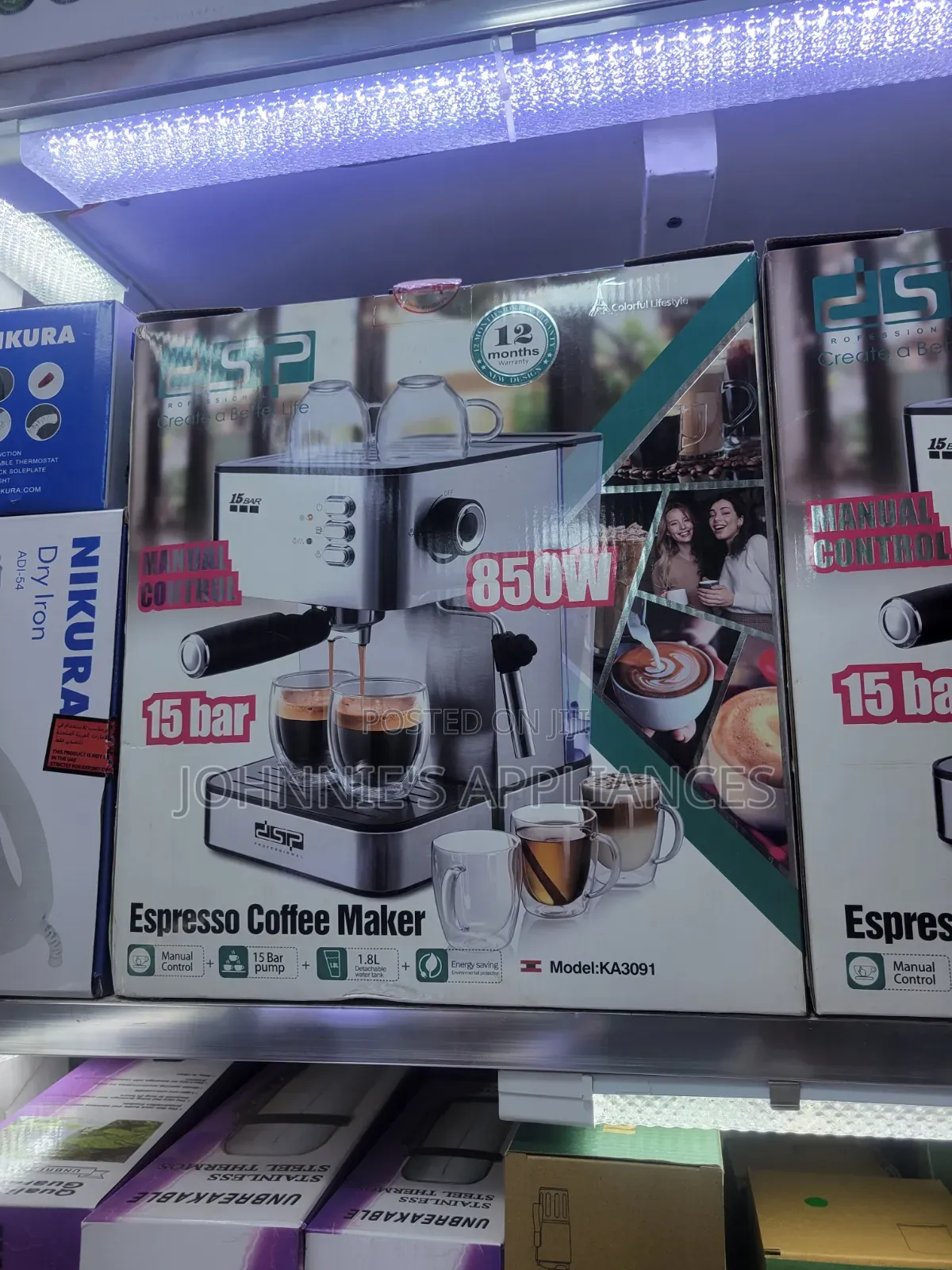15bars DSP Expresso Coffee Maker Machine