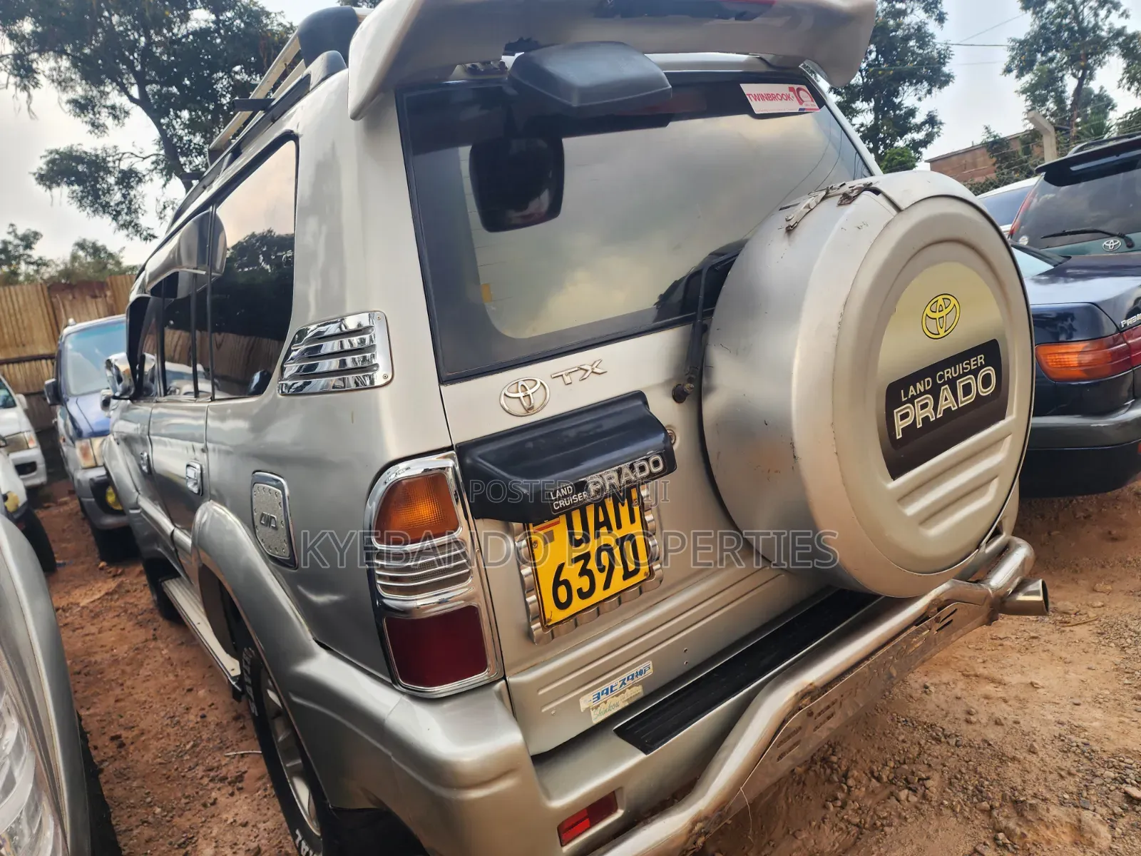 Toyota Land Cruiser Prado 2000 Silver