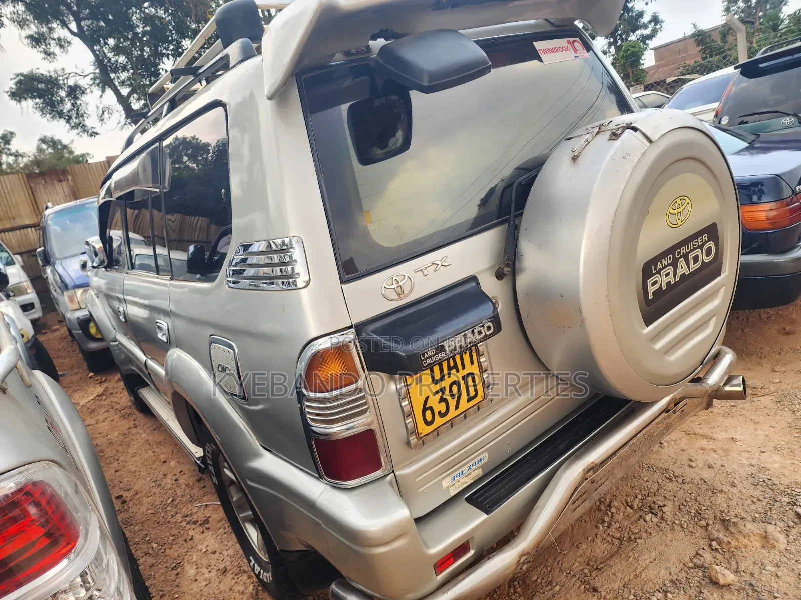Toyota Land Cruiser Prado 2000 Silver