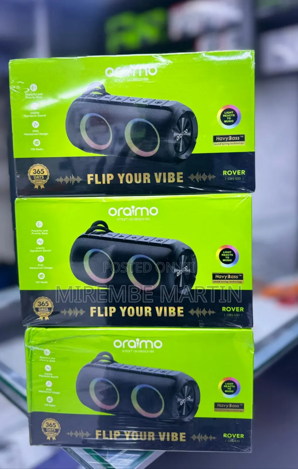 Oraimo OBS -53d Bluetooth Speaker