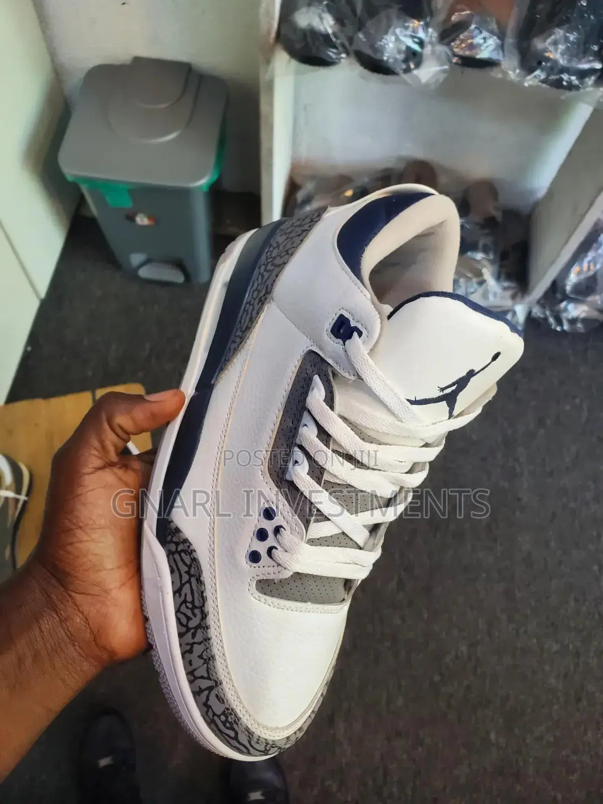 ⁠Air Jordan 3 Retro Midnight Navy