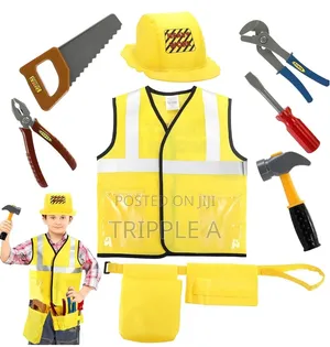 Kids Construction Engineer Costume