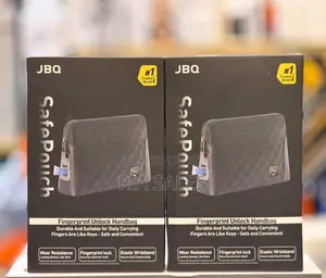 JBQ Finger Print Unlock Wrist Bag / Pouch Bag