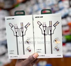 Green Lion 6 in 1 Cable PD60W