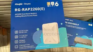 Ruijie Reyee RG-RAP2260(E) Wi-Fi 6 Ceiling-Mounted Access Point.