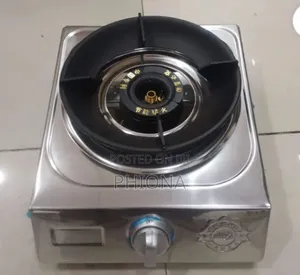 One Burner Log Gas Stove