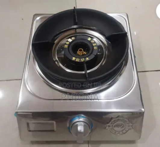 One Burner Log Gas Stove