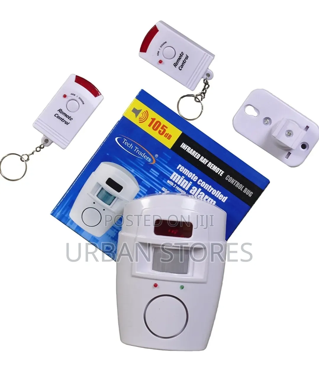 Wireless Pir Motion Sensor Alarm + Remote Controls.