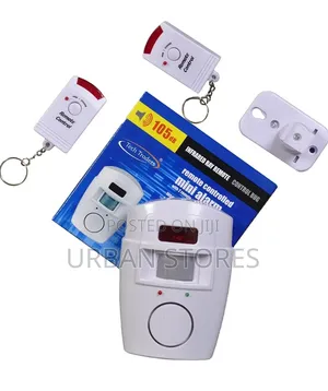 Wireless Pir Motion Sensor Alarm + Remote Controls.