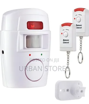 Wireless Pir Motion Sensor Alarm + Remote Controls.
