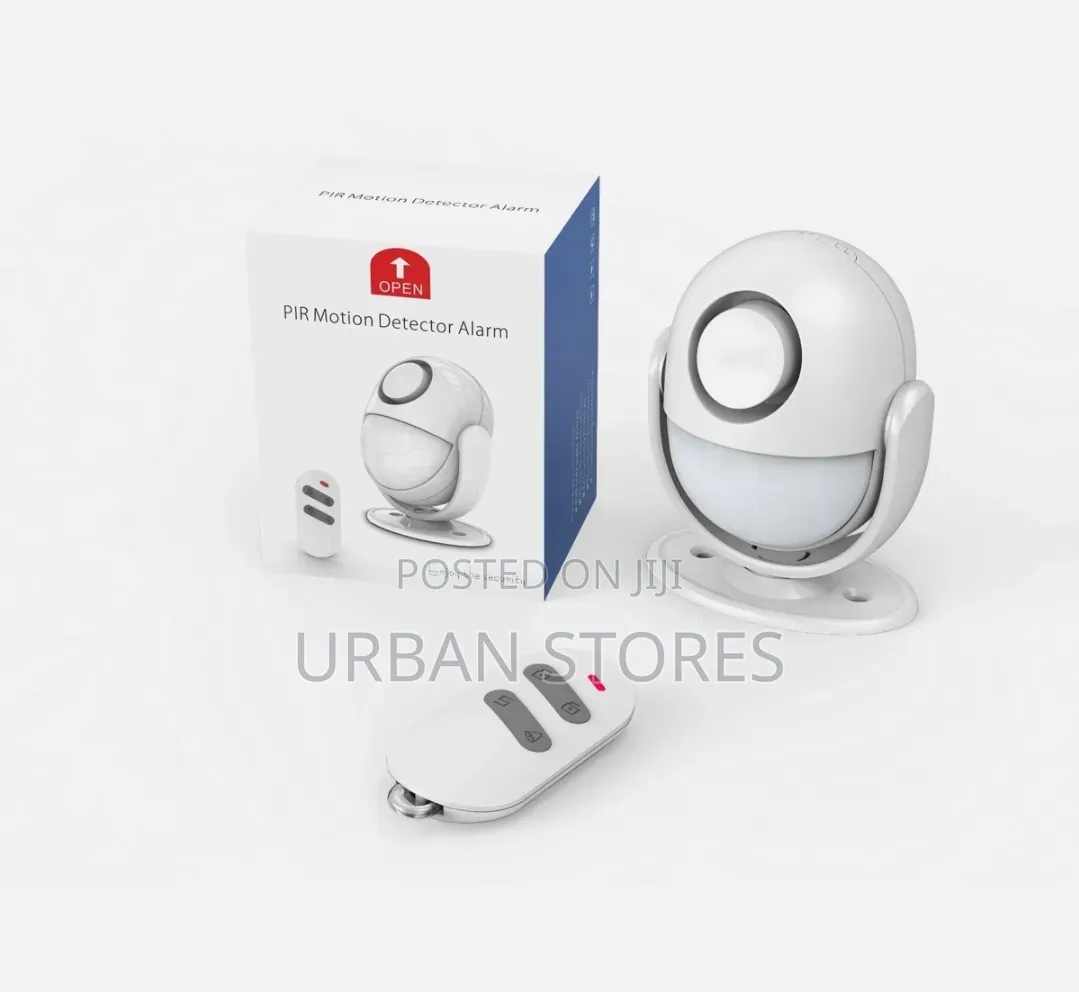 Self Alarm Motion Sensor With Remote Control Unit