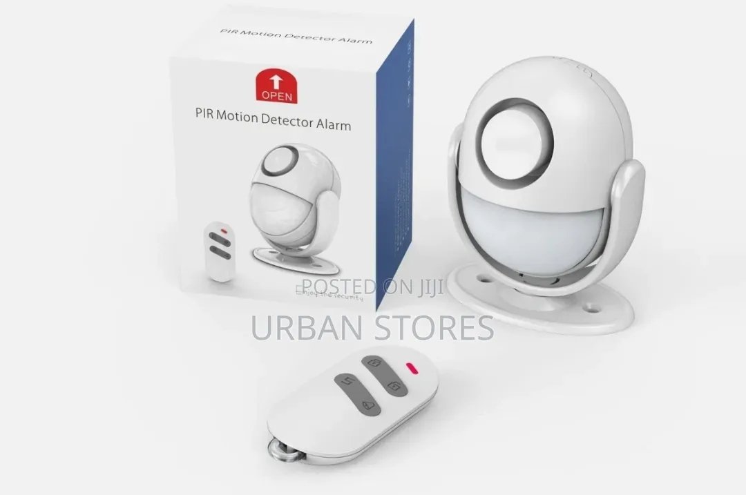 Self Alarm Motion Sensor With Remote Control Unit