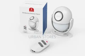 Self Alarm Motion Sensor With Remote Control Unit