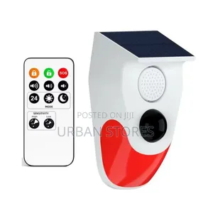 Wireless Outdoor Solar Motion Detector Security Alarm