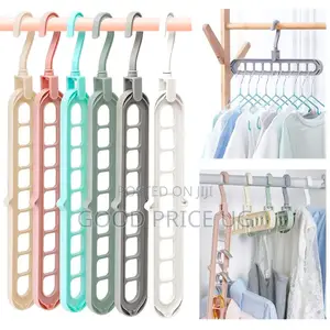 9-Hole Multifunctional Magic Clothes Hangers,