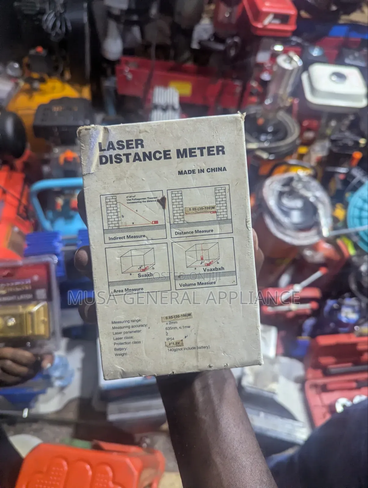 Laser Danstace Meter 60m