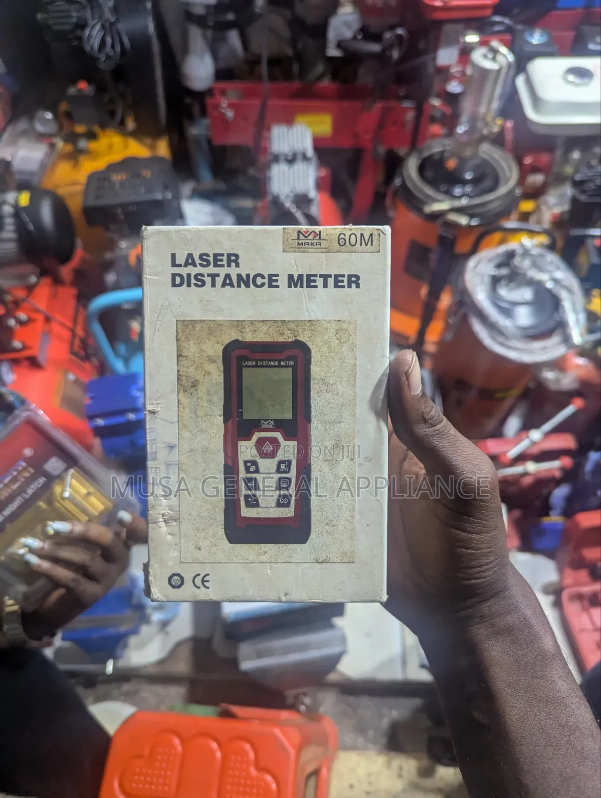 Laser Danstace Meter 60m