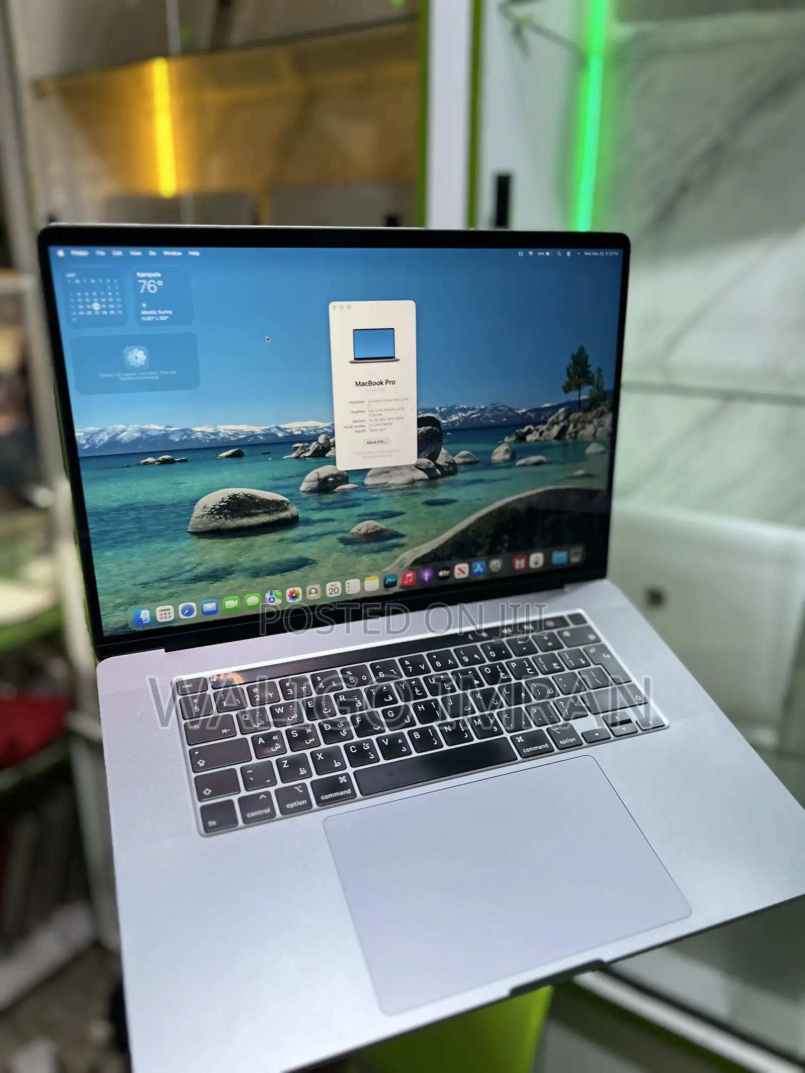 Laptop Apple MacBook Pro 2018 16GB Intel Core i7 SSD 256GB