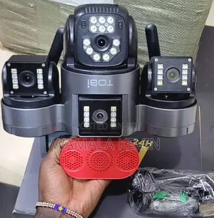 V380 Pro 3-Lens Security Camera