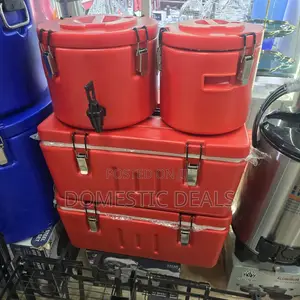 Set of Heavy-Duty, Commercial-Grade Insulated Catering Equipment