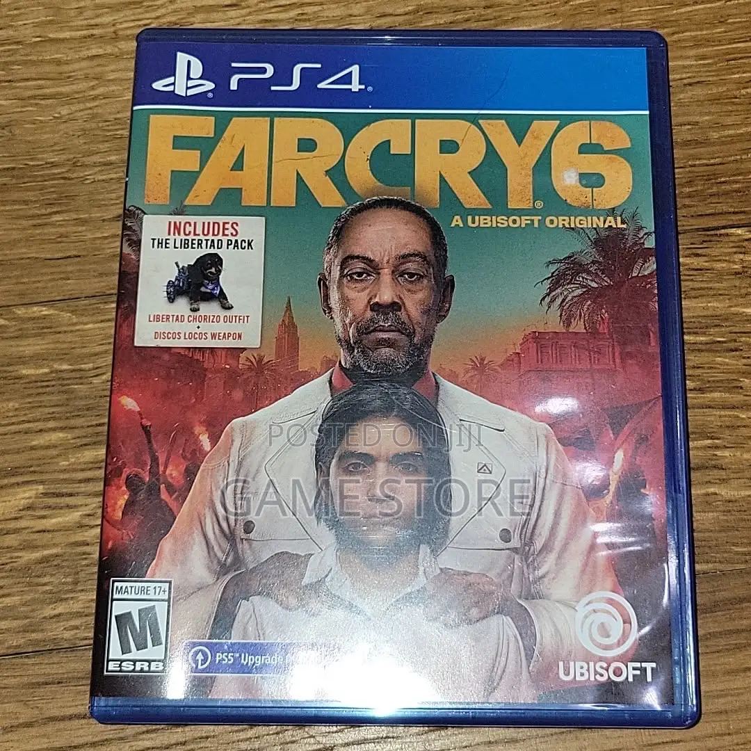 Far Cry 6 PS4 Disc Make Anton Castillo Start Sweating Bullets