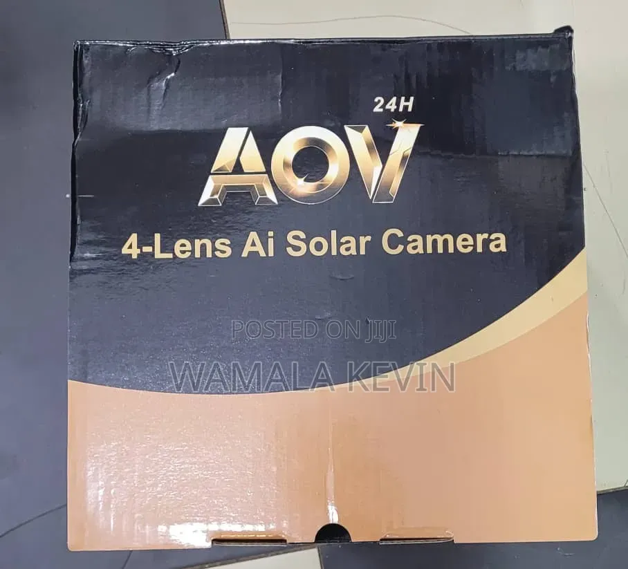 4-Lens AI Solar Camera