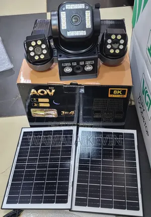 4-Lens AI Solar Camera