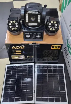 4-Lens AI Solar Camera