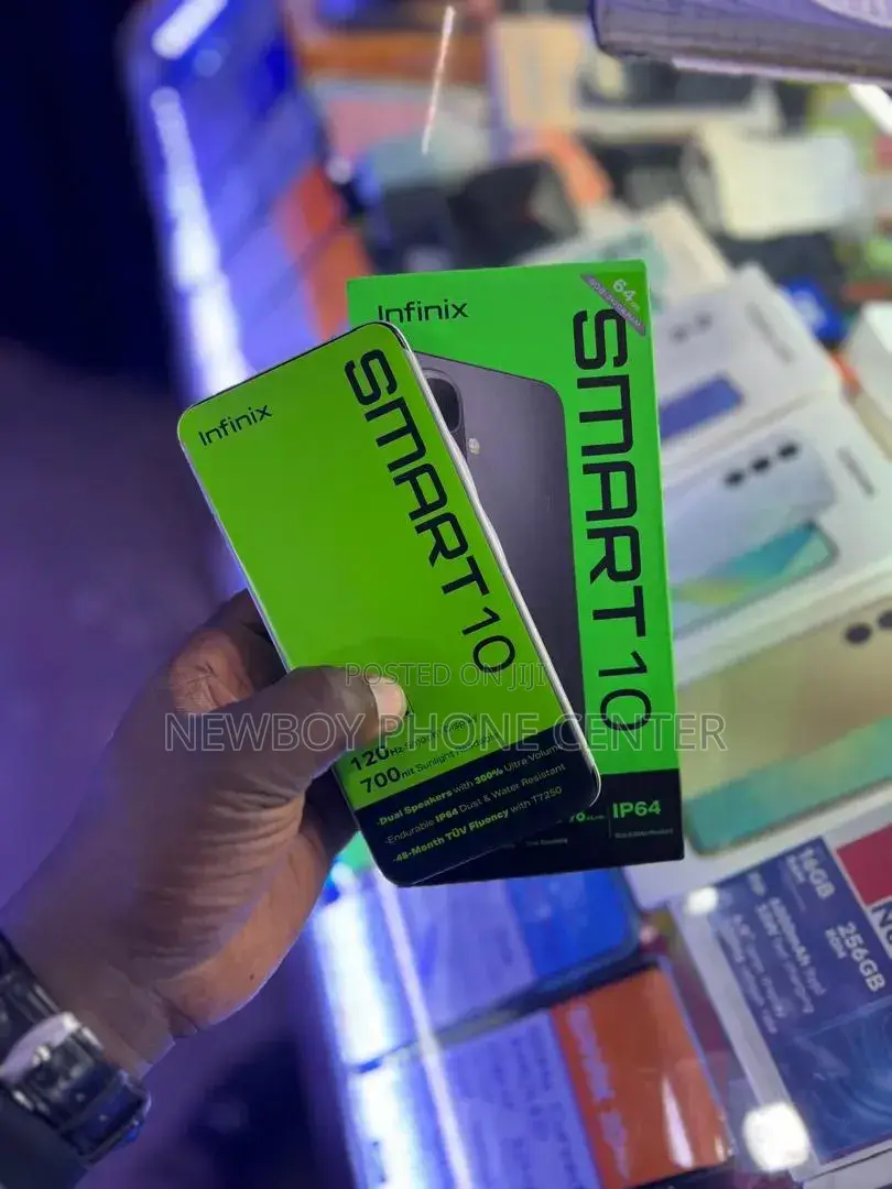 New Infinix Smart 10 128 GB White