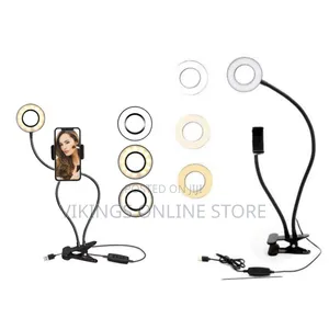 10 Brightness Level Clip on Light Reading Lights With Cell Phone