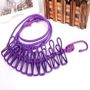 Clotheslines or Sealing Bags.