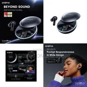 Oraimo OTW 630 SpaceBuds Hybrid ANC TWS True Wireless Earbuds