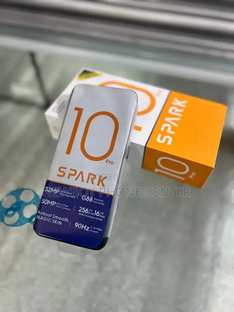 New Tecno Spark 10 Pro 256 GB Black