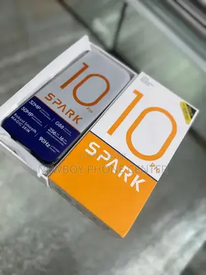 New Tecno Spark 10 Pro 256 GB Black