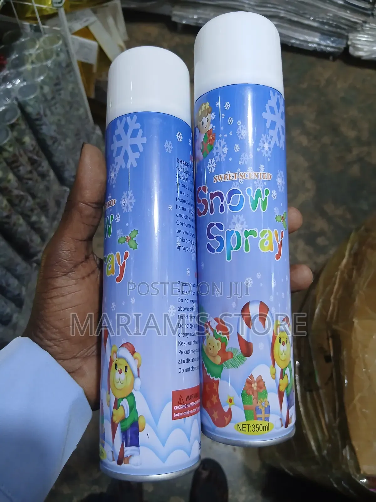 A "Sweet Scented Snow Spray