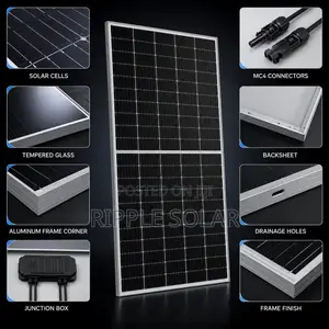 550W Solar Panel High Efficiency PV Module for Home Farm
