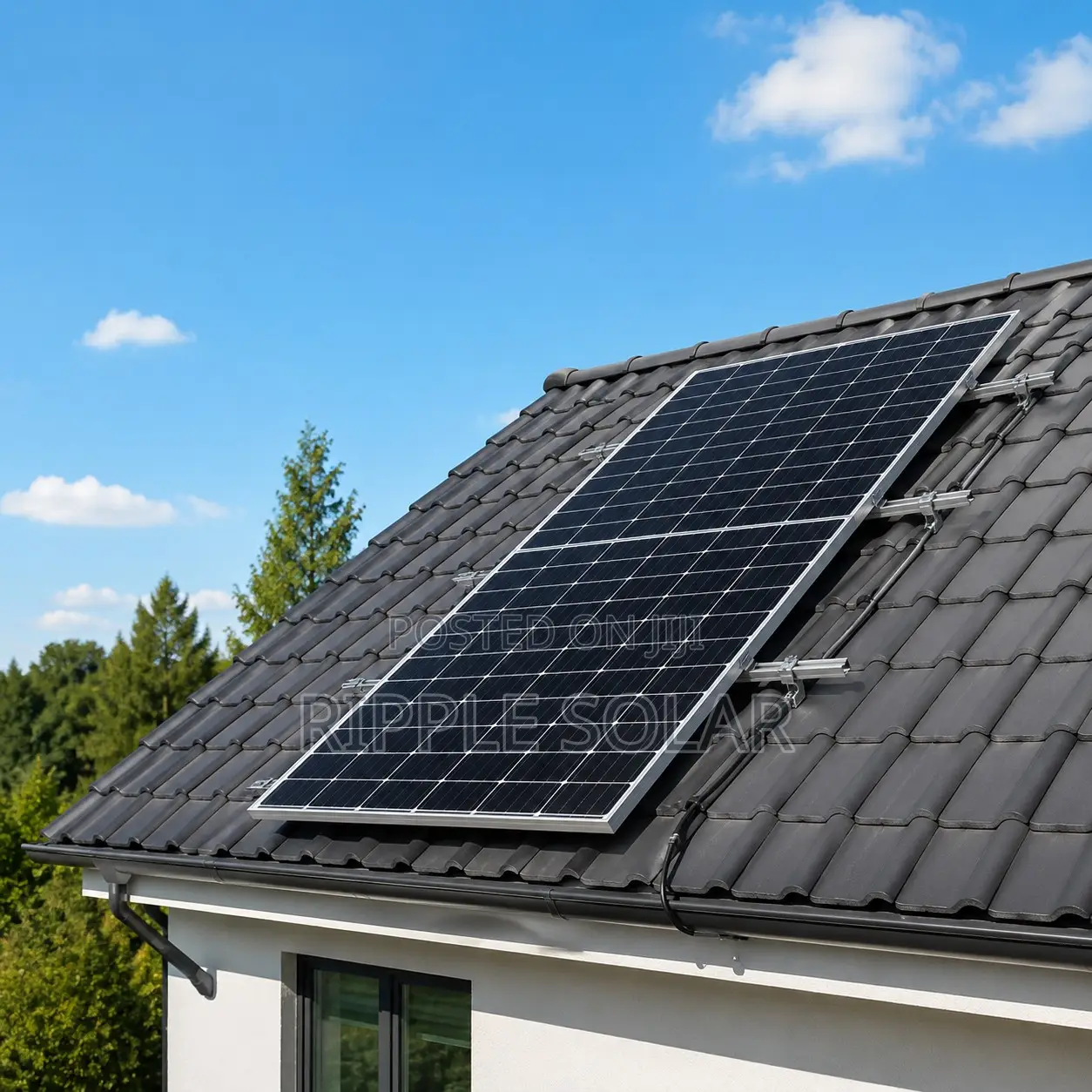 550W Solar Panel High Efficiency PV Module for Home Farm