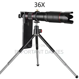 Professional 36X HD Mobile Telephoto Camera Lens Kit With Tripod
