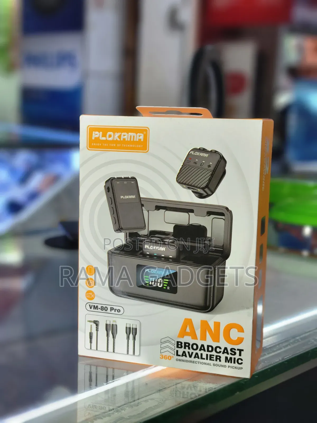 PLOKAMA VM-80 Pro Broadcast Lavalier