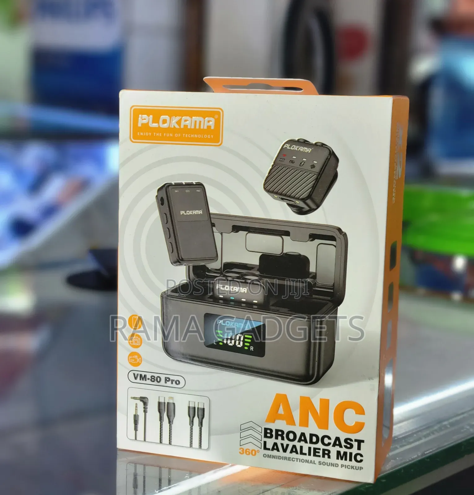 PLOKAMA VM-80 Pro Broadcast Lavalier