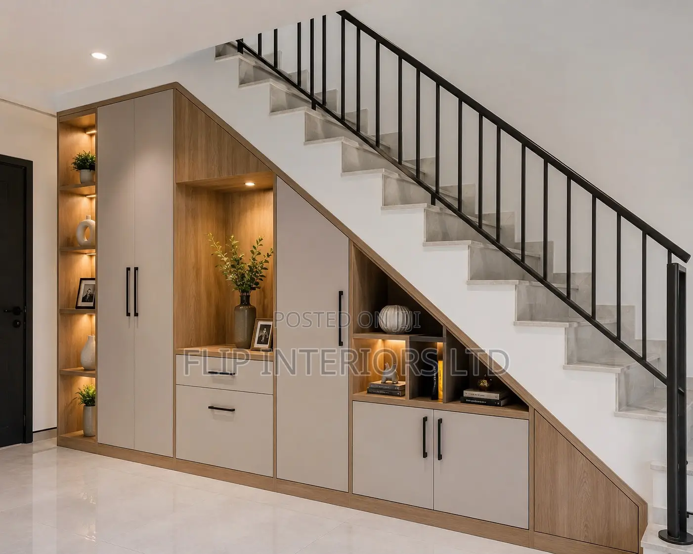 Custom Under-Stair Storage Solutions