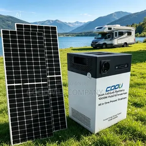 1000w + 2kwh Cooli All in One Power Station With Solar Panel