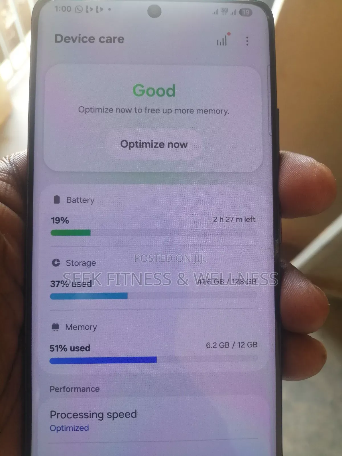 Samsung Galaxy S21 5G 128 GB Black