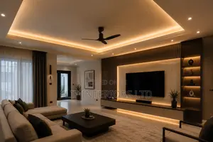 Cove Lighting in Gypsum Ceiling Design Installation