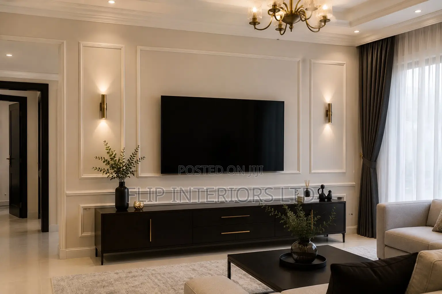 Decorative Wall Moulding Design Installation