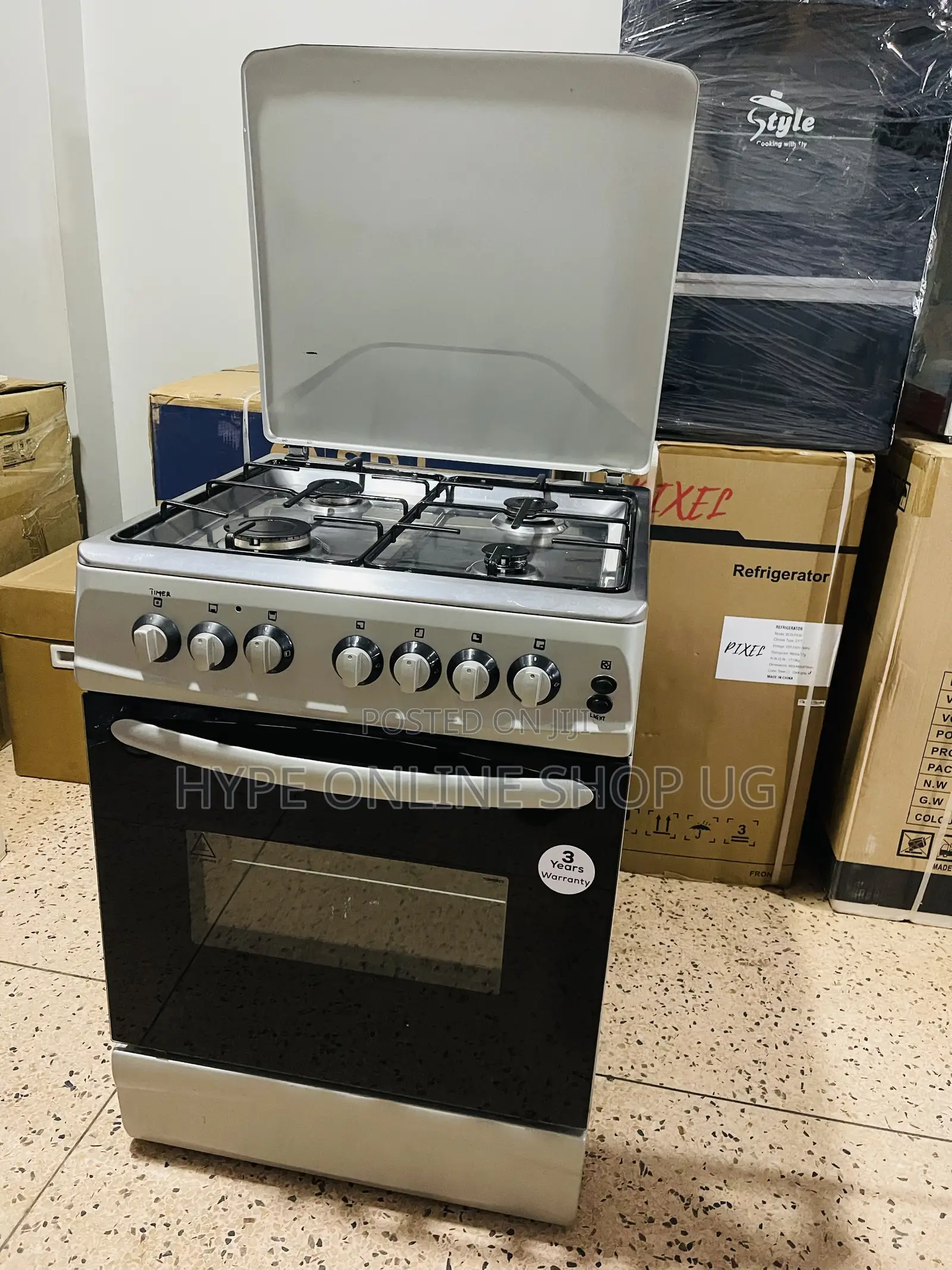 60by60 Inches,automatic Ignition,full Gas Superchef Standing Cooker