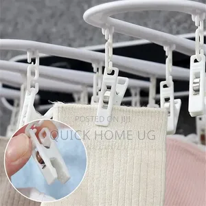Clothes Drying Rack Wall Mounted Clothes Drying Rack With Clips