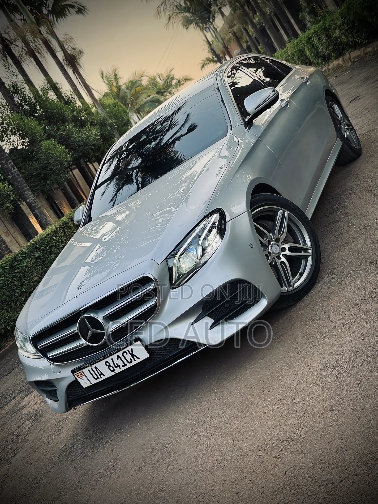 Mercedes-Benz E200 2017 Silver