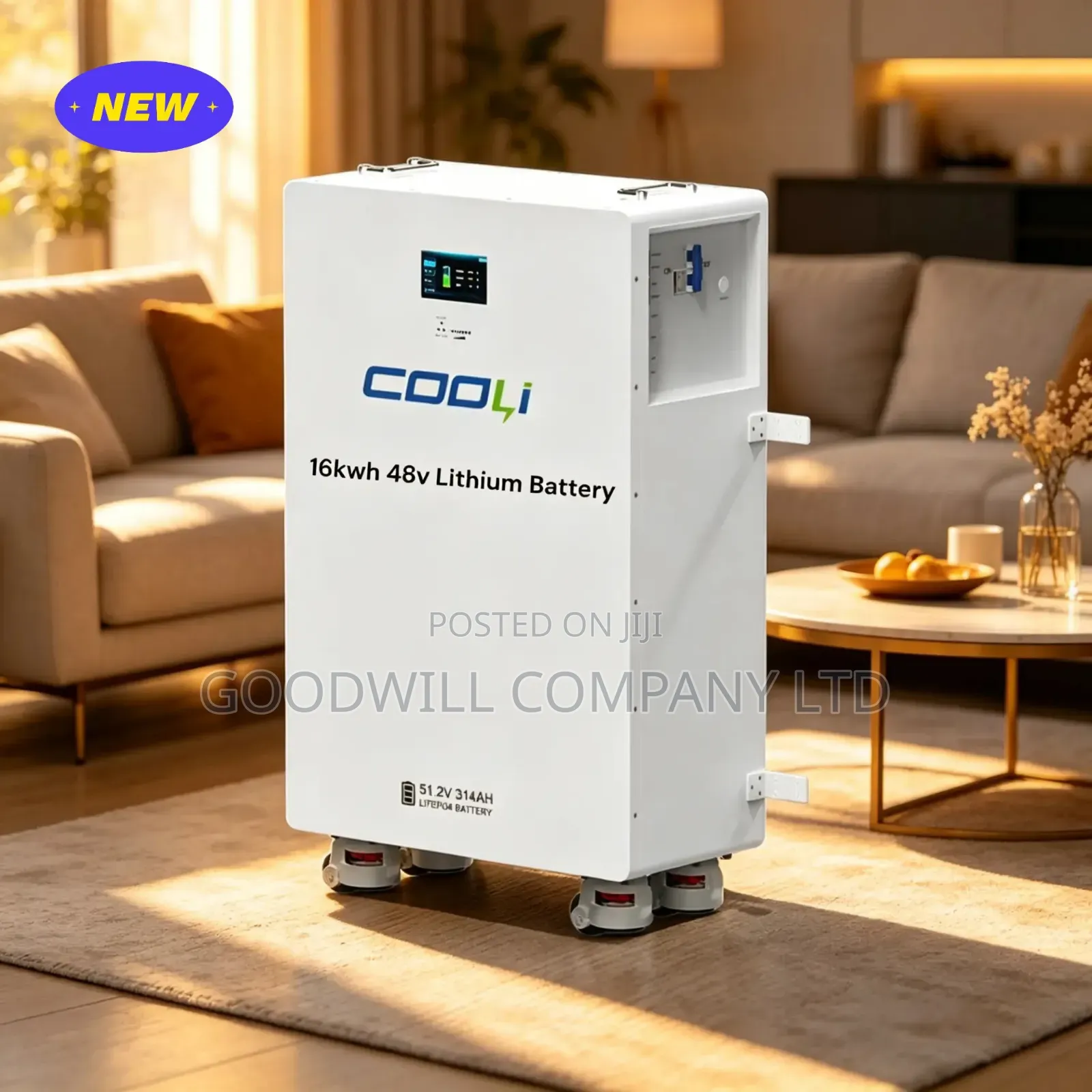 16kwh 48v Cooli Lithium Battery
