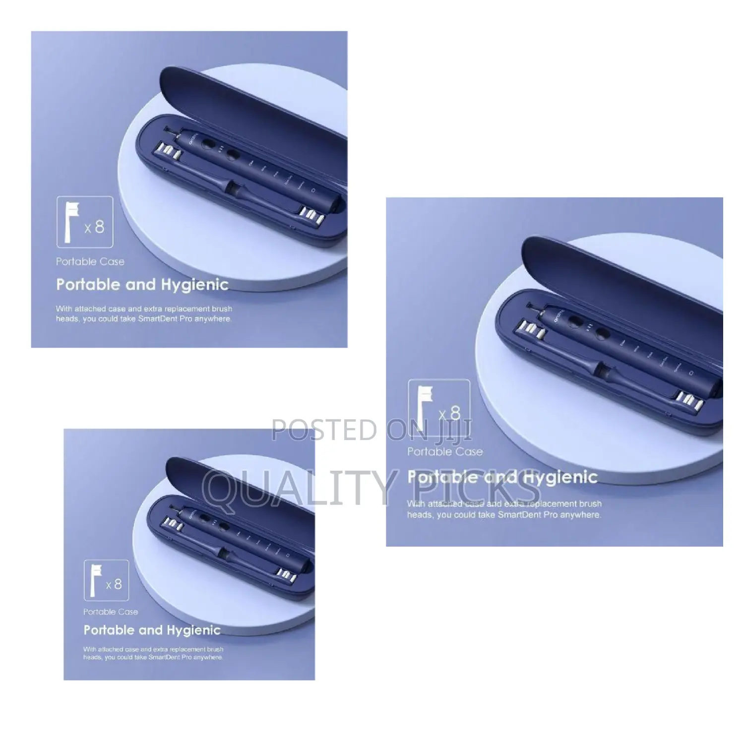 Oraimo Smartdent Pro Electric Toothbrush Kit - Multicolor